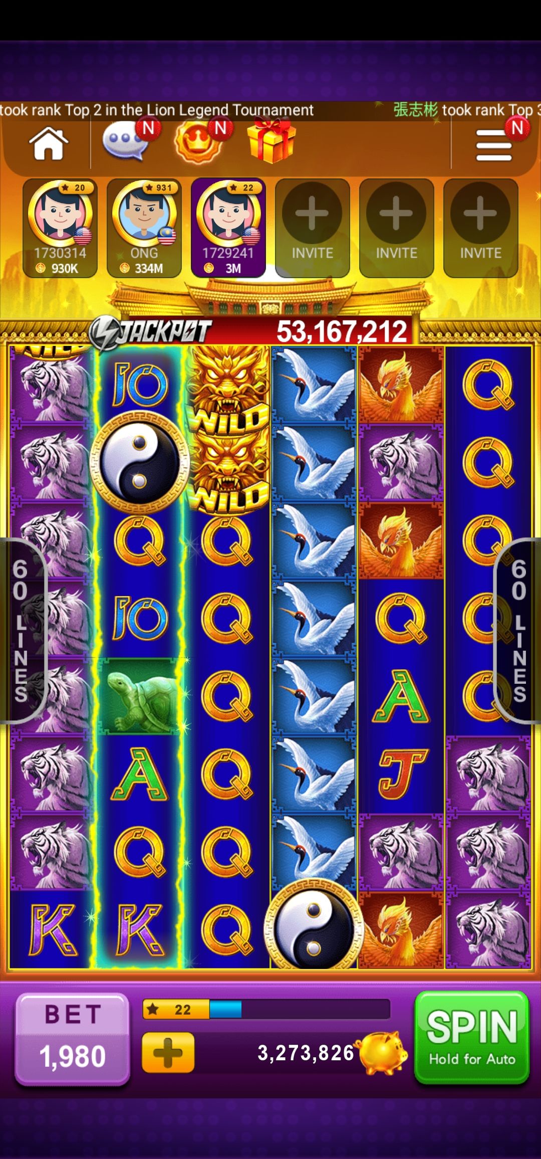 Winli Slots game